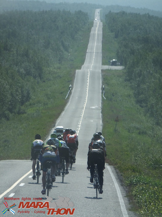 Ensimmäinen huoltopiste siintää edessä