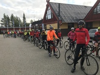 Äkäshotellilla lähtötunnelmissa