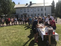 Lappean lohessa porokeitolla