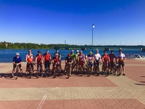 Kuntoryhmän maalikuva Torniossa